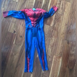 Spiderman costume without mask and gloves- 4 to 6 years